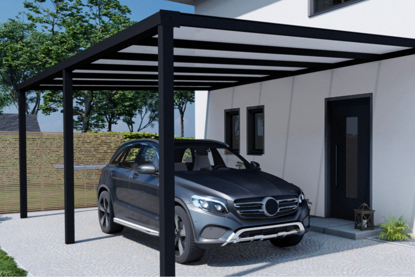 Carport nach Maß mit Montage