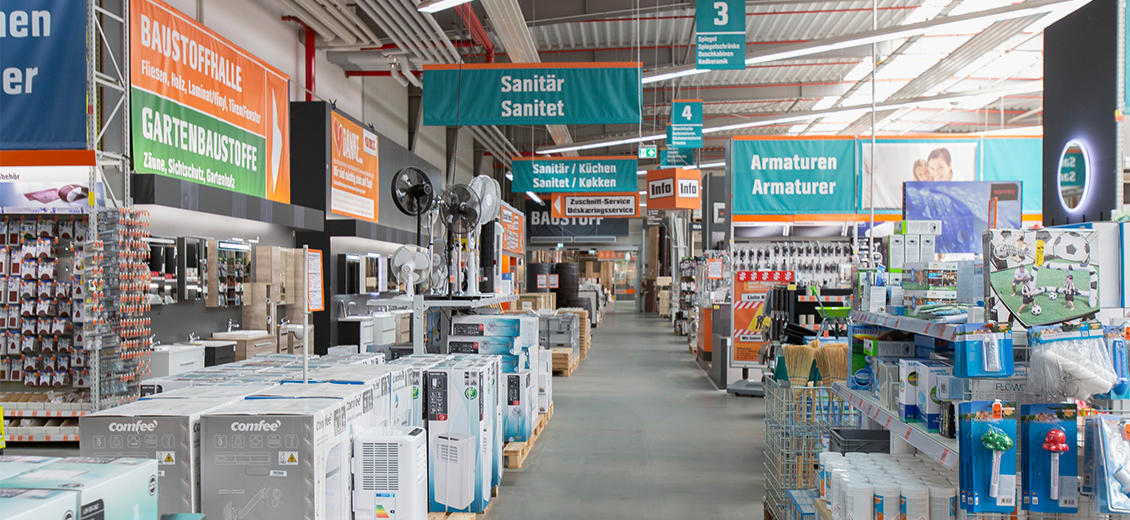 OBI Mittelgang Niebüll