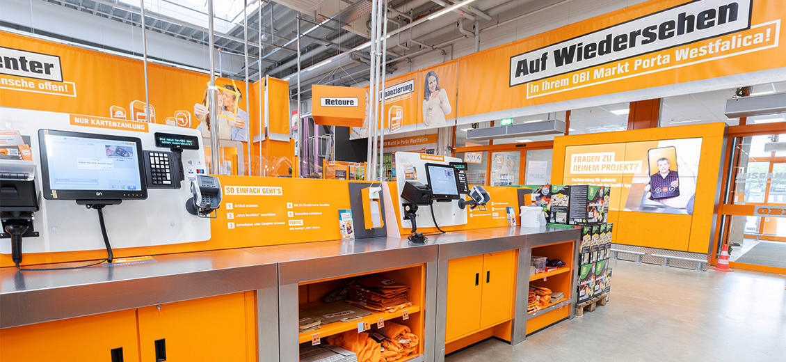 OBI Kasse Porta Westfalica