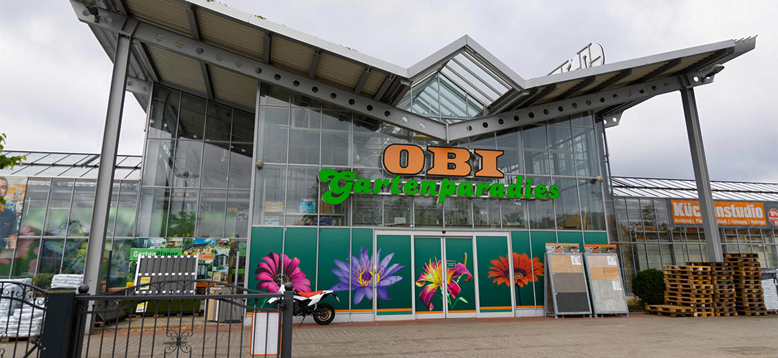 OBI Markt-Eingang Berlin-Reinickendorf