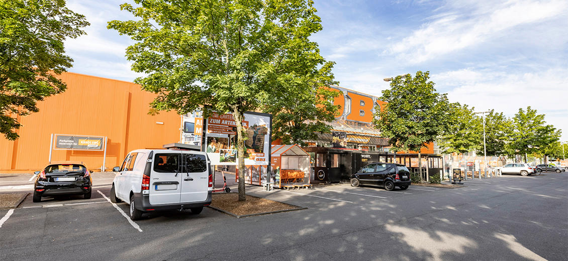 OBI Parkplatz Düsseldorf-Lierenfeld