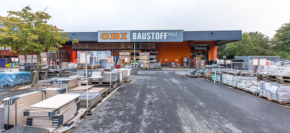 OBI Markt-Eingang Kamp Lintfort