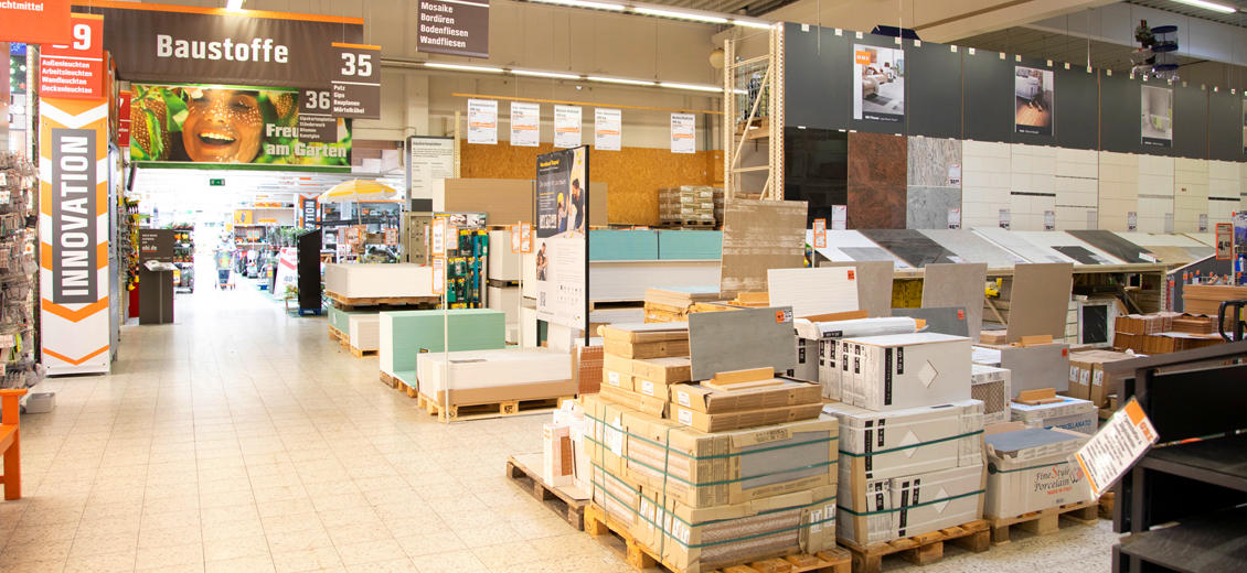 OBI Baustoffhalle Sankt Egidien