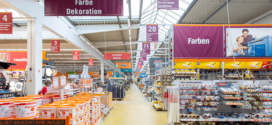 OBI Mittelgang Hamburg-Neugraben