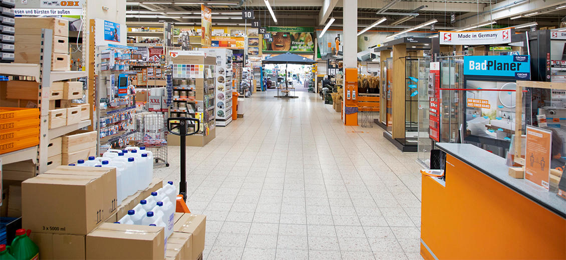 OBI Mittelgang Kamenz