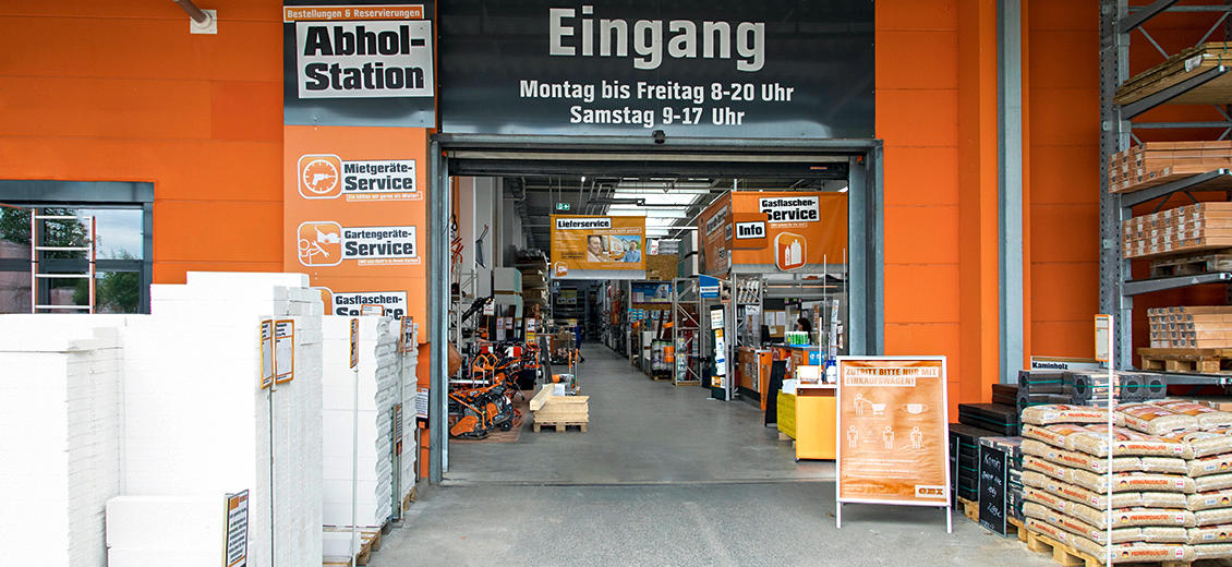 OBI Markt-Eingang Eisenach