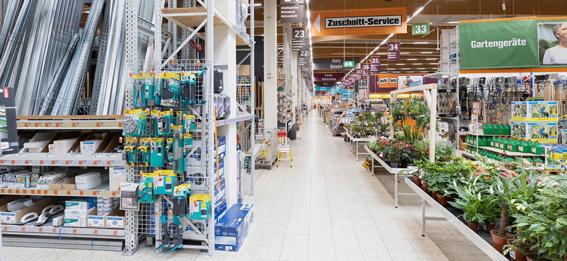 OBI Mittelgang Lingen