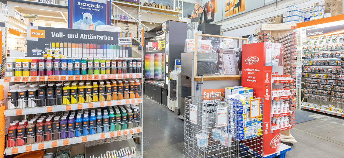 OBI Farbmisch-Service Aachen Roermonder Straße