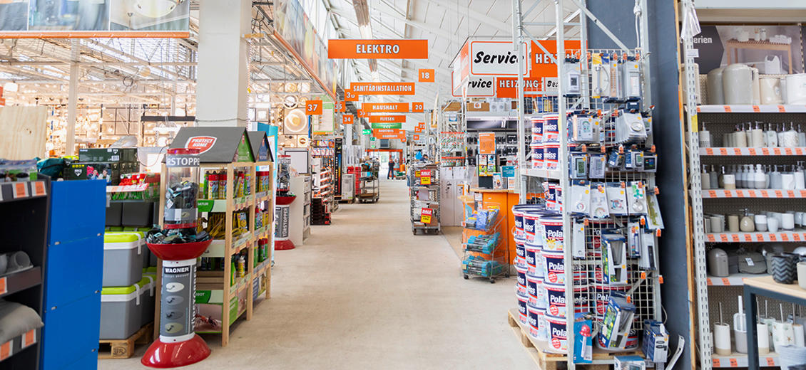 OBI Mittelgang Uhingen