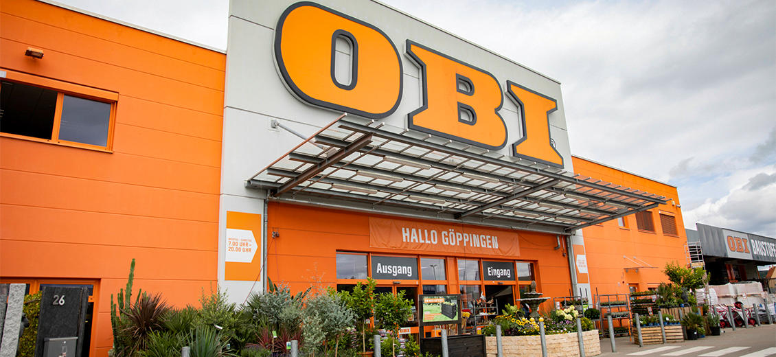 OBI Markt-Eingang Göppingen