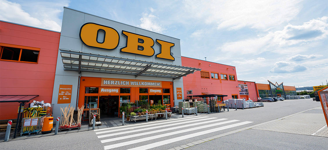 OBI Markt-Eingang Weiden