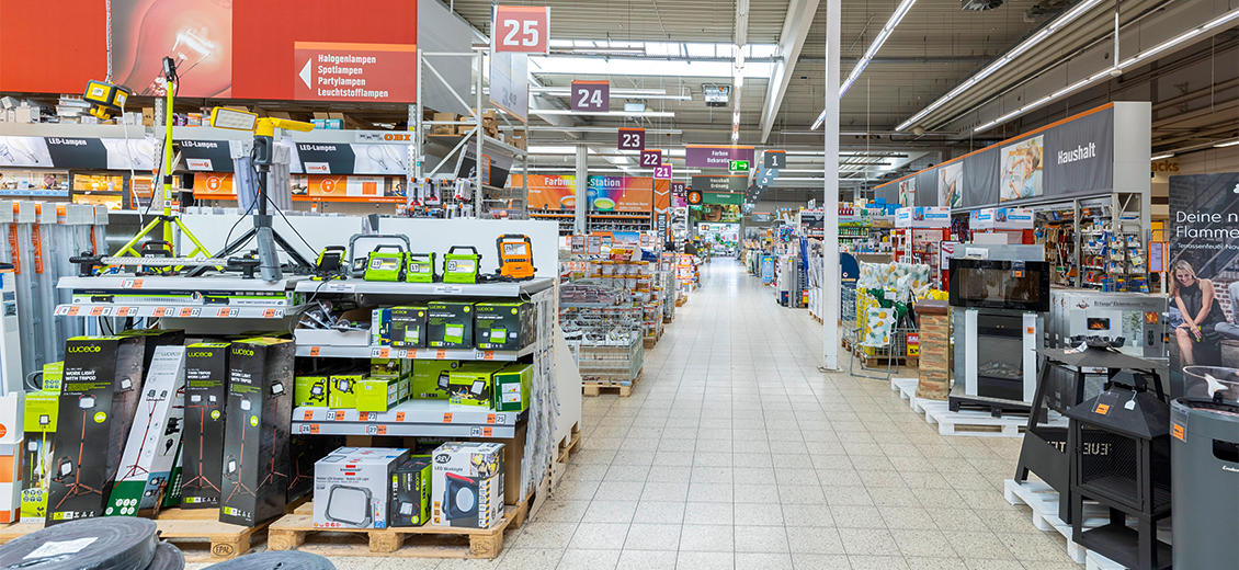 OBI Mittelgang Lüdenscheid