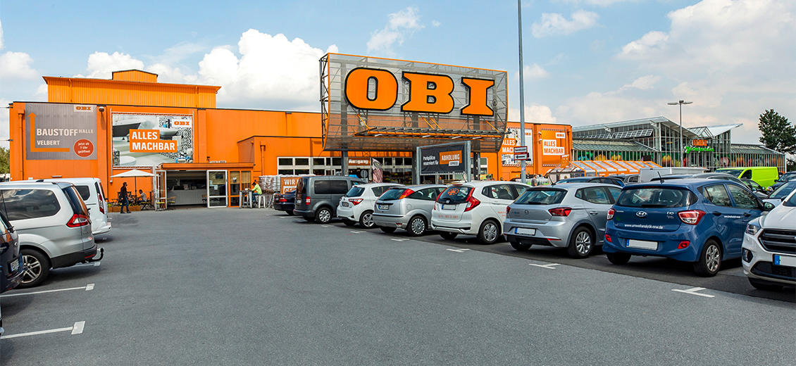 OBI Markt-Eingang Velbert