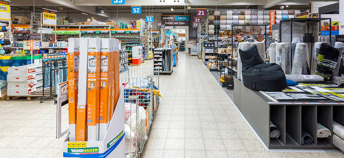 OBI Mittelgang Mayen