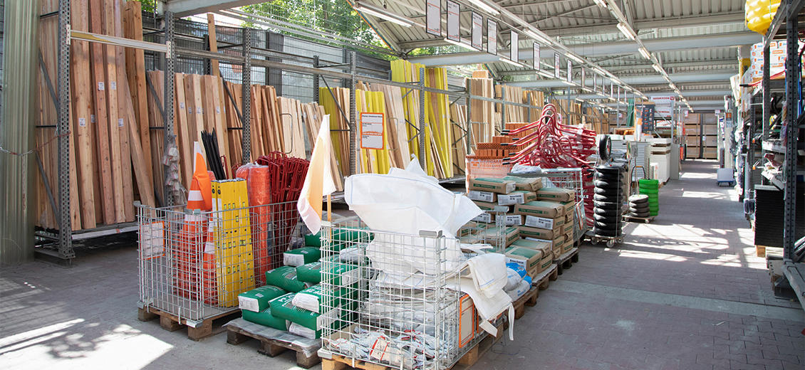 OBI Baustoffhalle Pirna