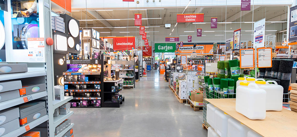 OBI Mittelgang Biberach