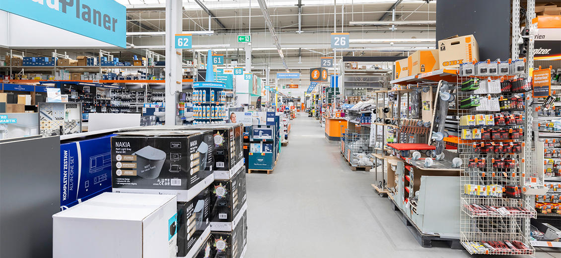 OBI Mittelgang Haiger