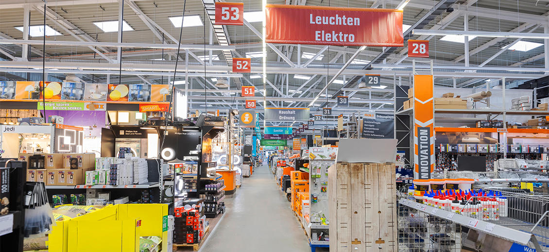 OBI Mittelgang Graz Nord