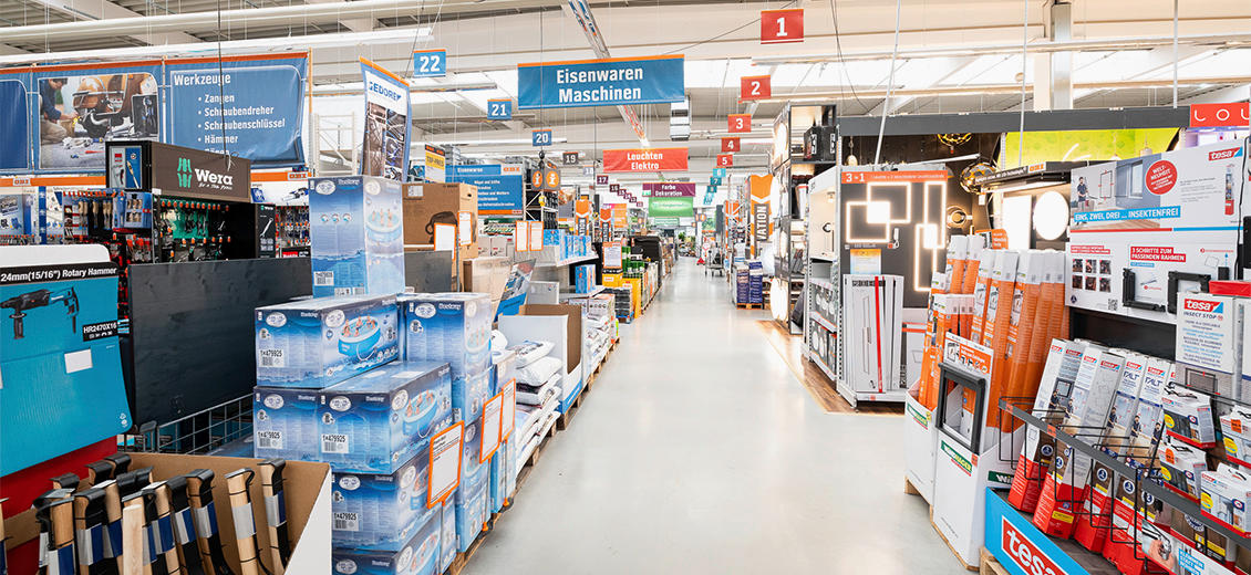 OBI Mittelgang Weiden