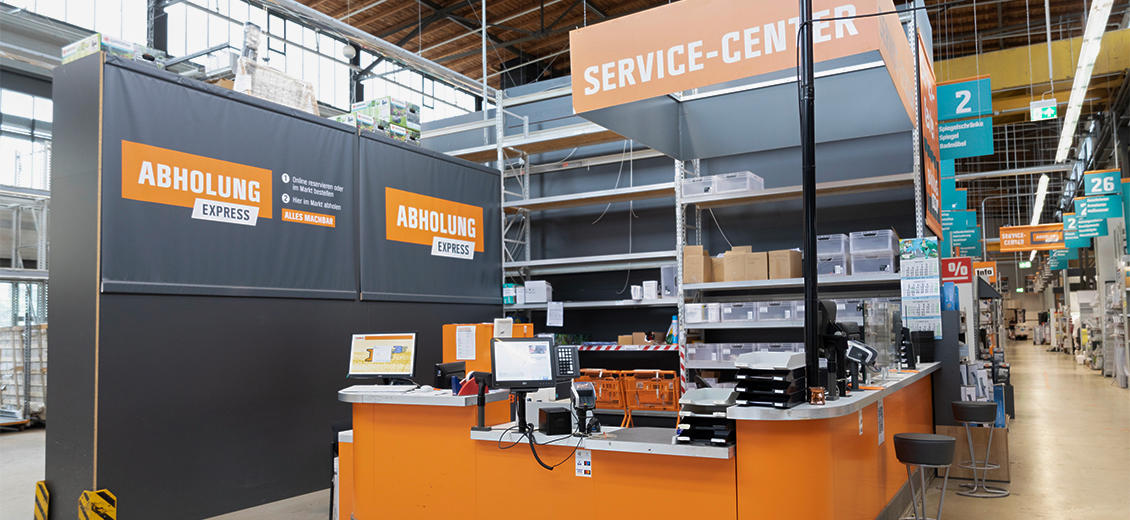 OBI Markt-Eingang Berlin-Reinickendorf
