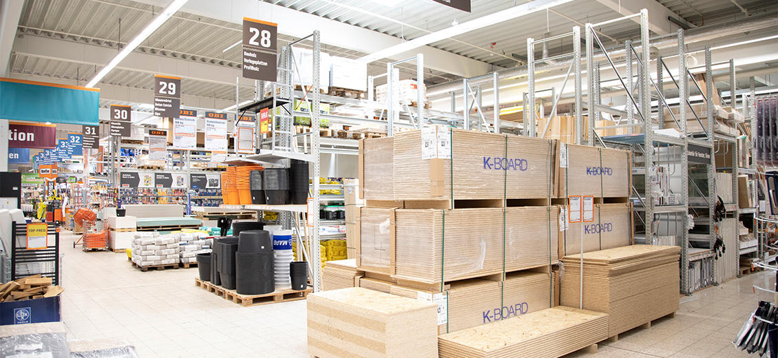 OBI Baustoffhalle Neubrandenburg Süd