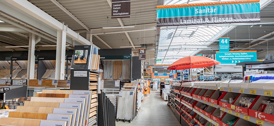 OBI Mittelgang Konstanz