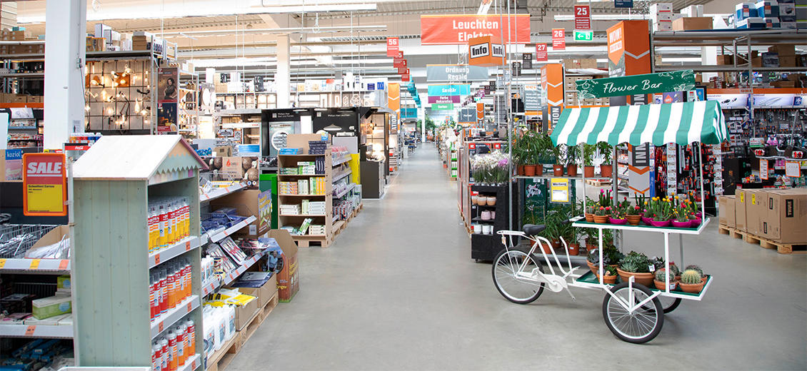 OBI Mittelgang Leipzig-Zentrum