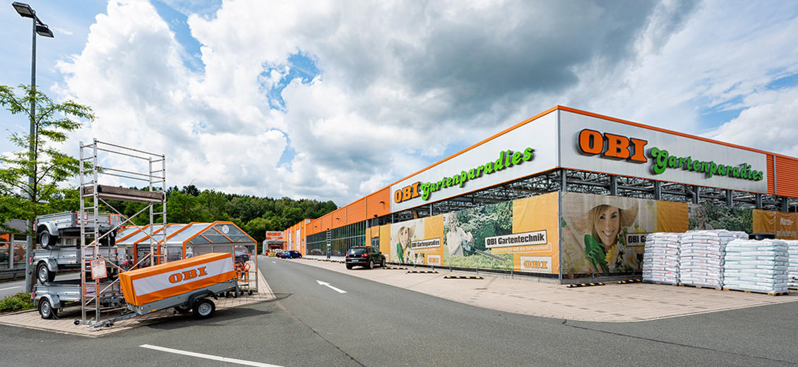 OBI Parkplatz Pegnitz