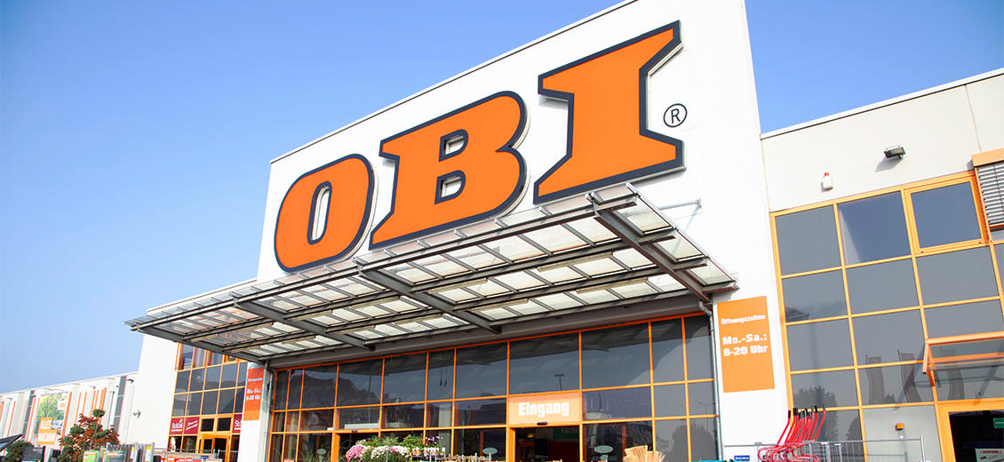 OBI Markt-Eingang Leipzig-Zentrum