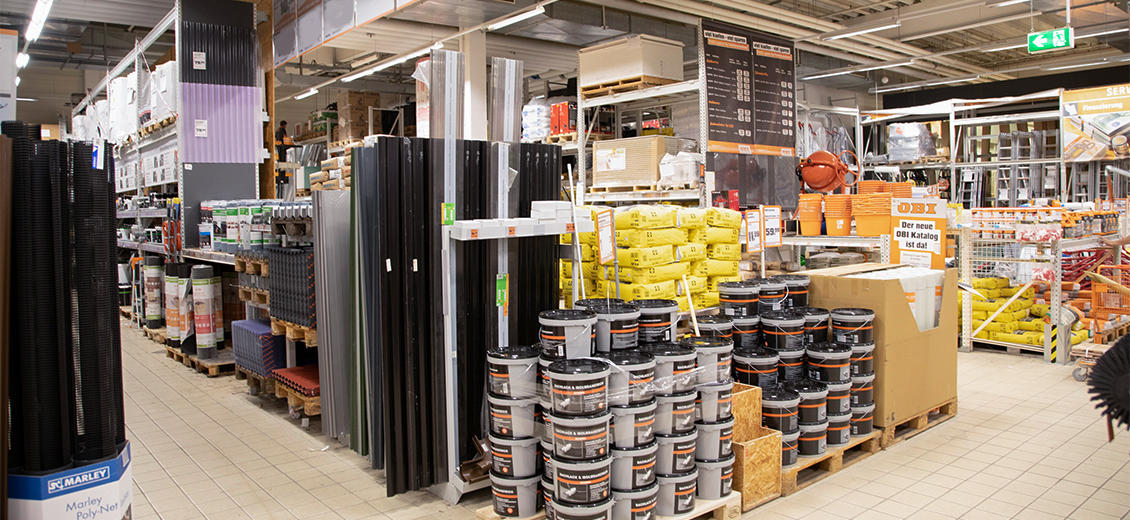 OBI Baustoffhalle Leipzig-Burghausen