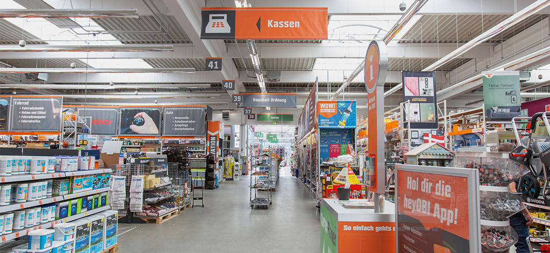 OBI Mittelgang Papenburg