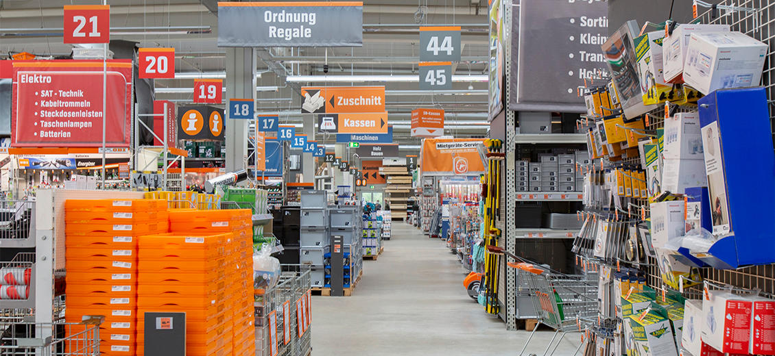 OBI Mittelgang Buchholz