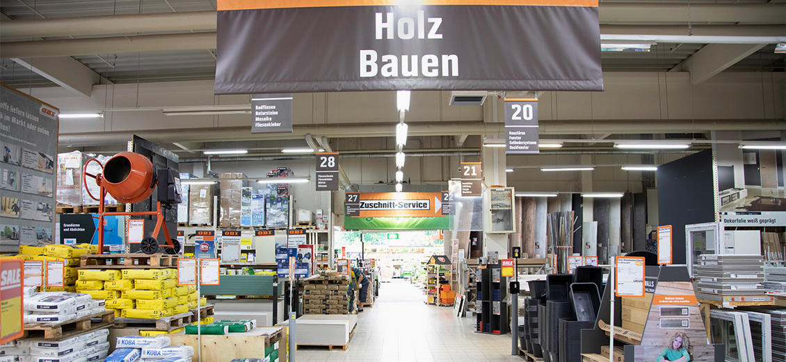 OBI Baustoffhalle Borna