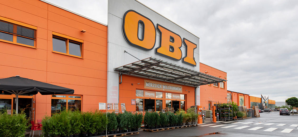 OBI Markt-Eingang Düren