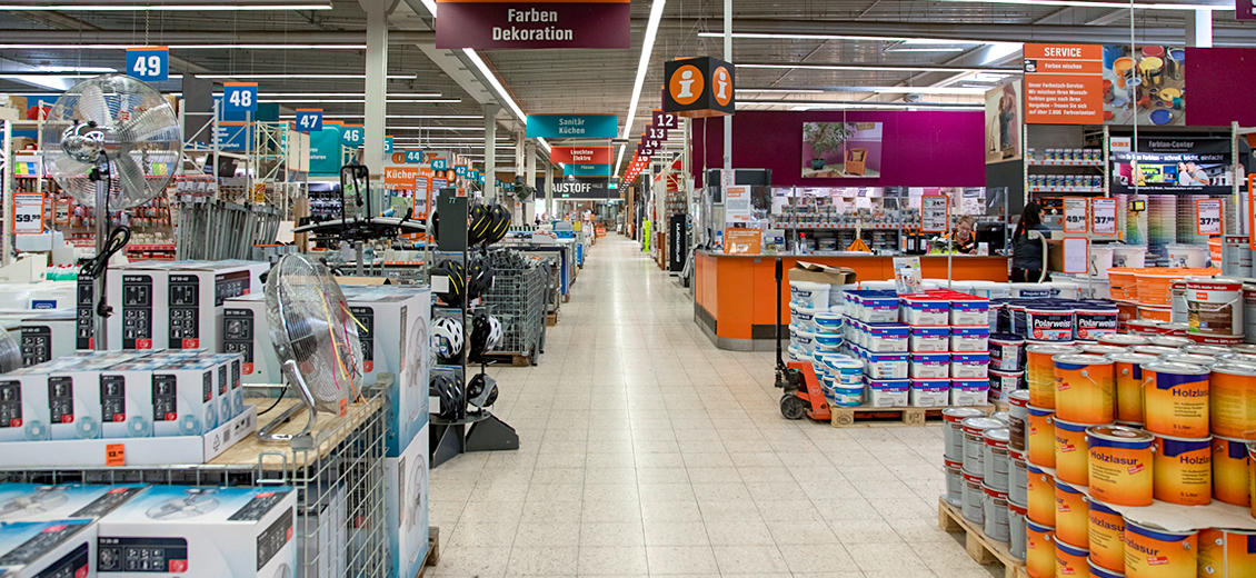 OBI Mittelgang Sömmerda