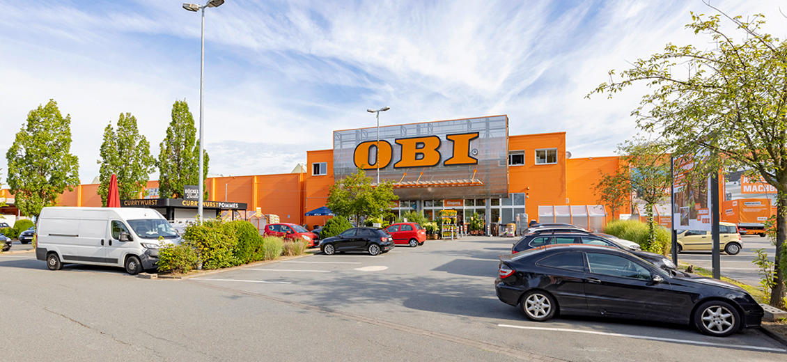 OBI Parkplatz Düsseldorf Rath