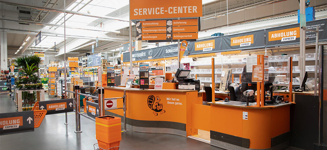 OBI Markt-Eingang Berlin-Spandau