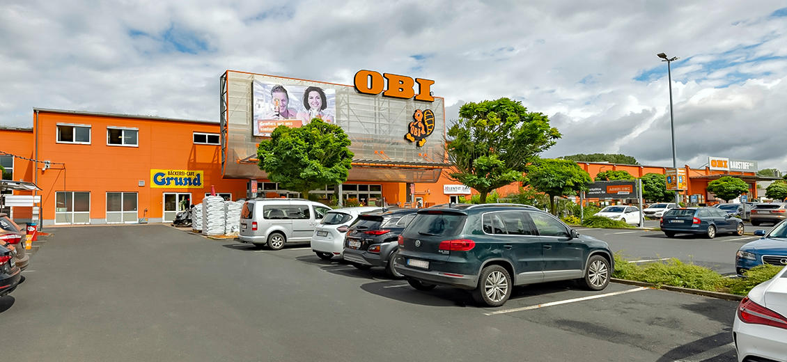 OBI Parkplatz Montabaur