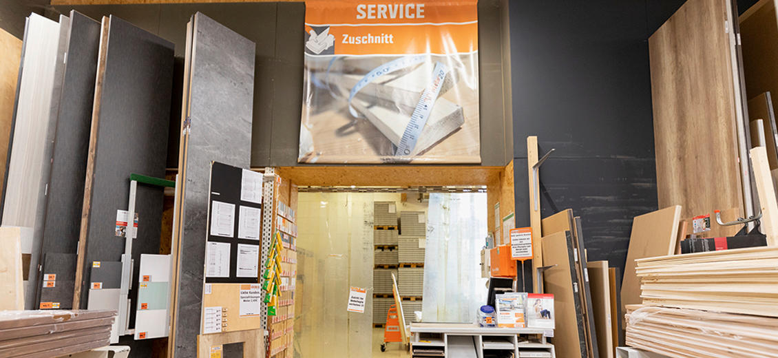 OBI Holzzuschnitt-Service Rosenheim-Aicherpark
