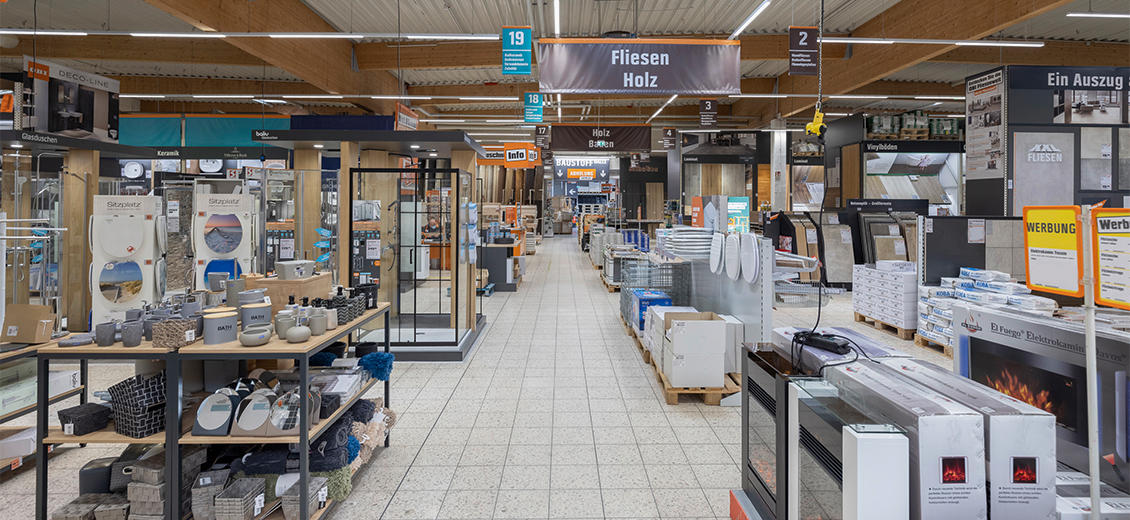 OBI Mittelgang Jever