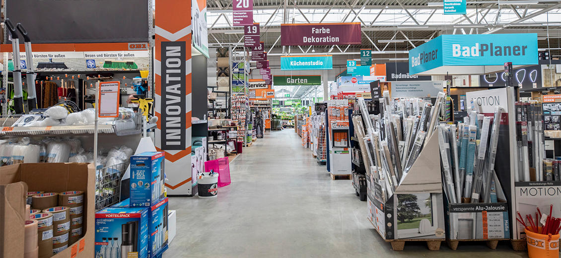 OBI Mittelgang Köln-Pesch