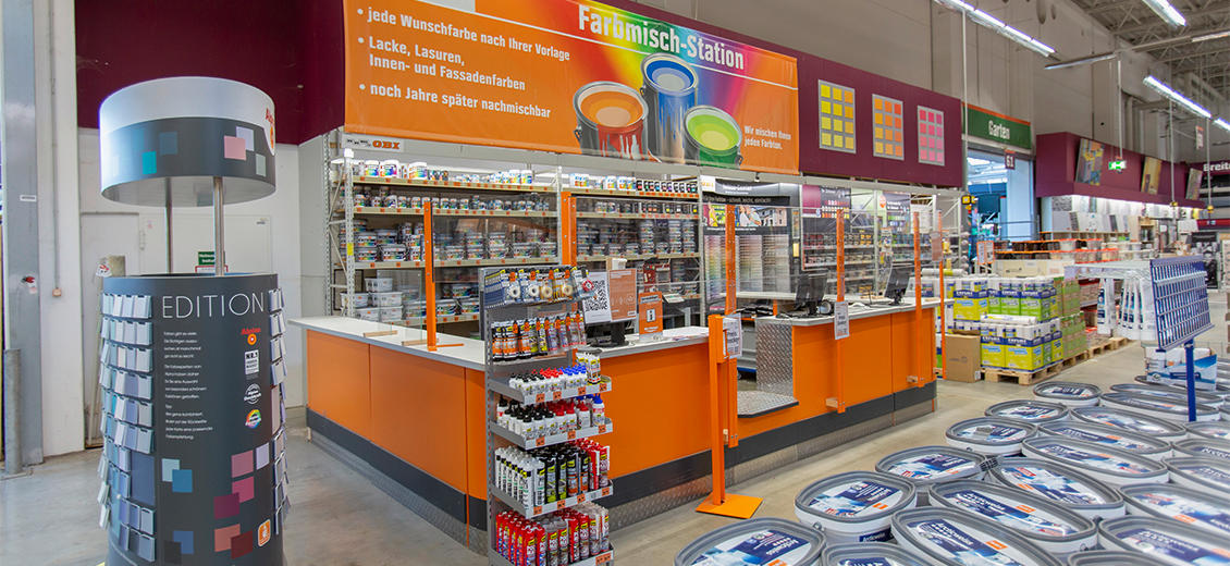 OBI Farbmisch-Service Hannover-Linden