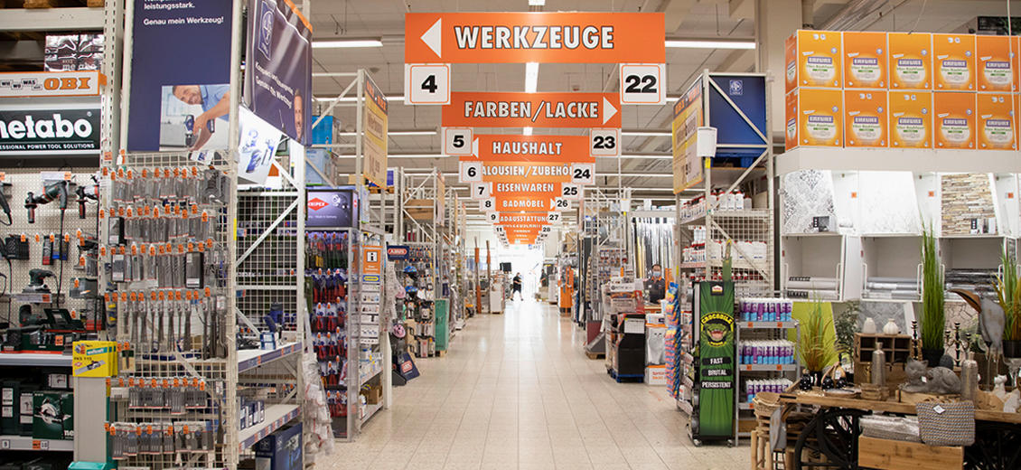 OBI Mittelgang Bad Freienwalde