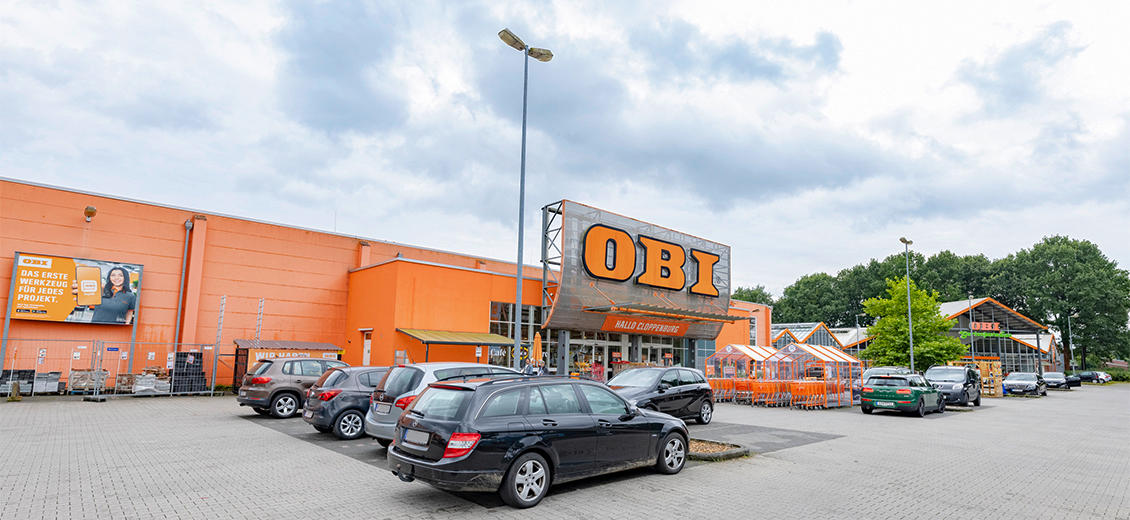 OBI Parkplatz Cloppenburg