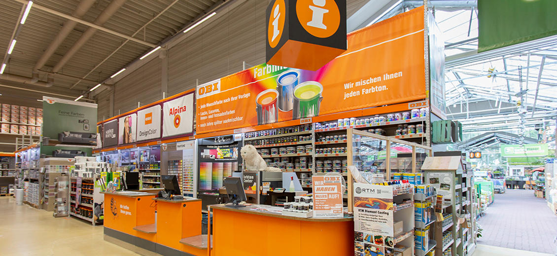 OBI Farbmisch-Service Hamburg-Harburg