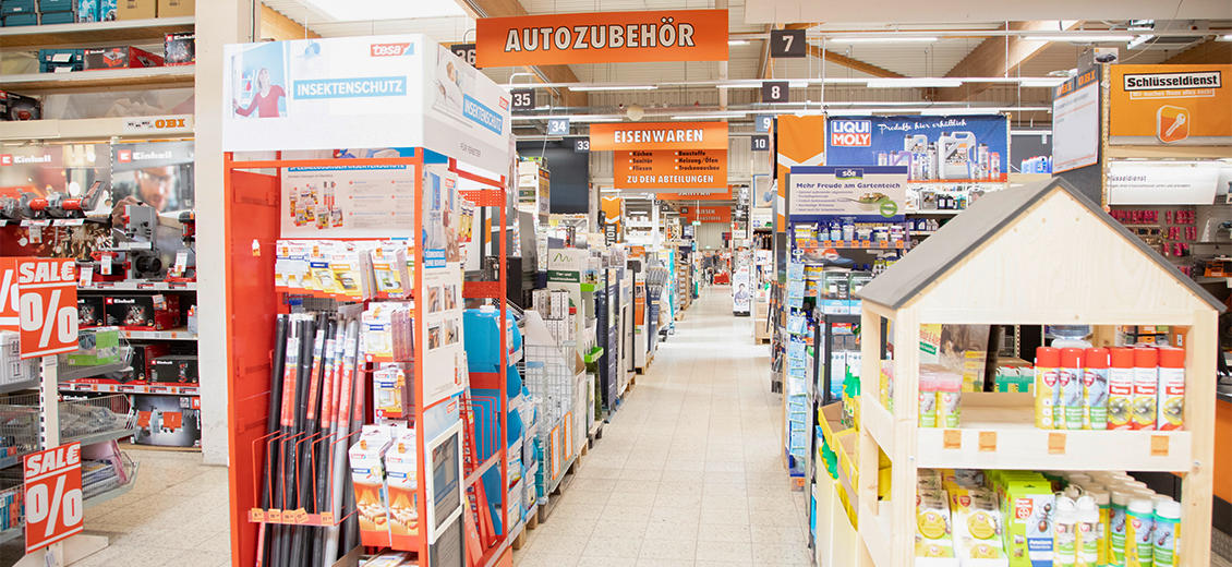 OBI Mittelgang Torgelow