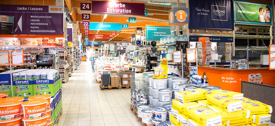 OBI Mittelgang Parchim