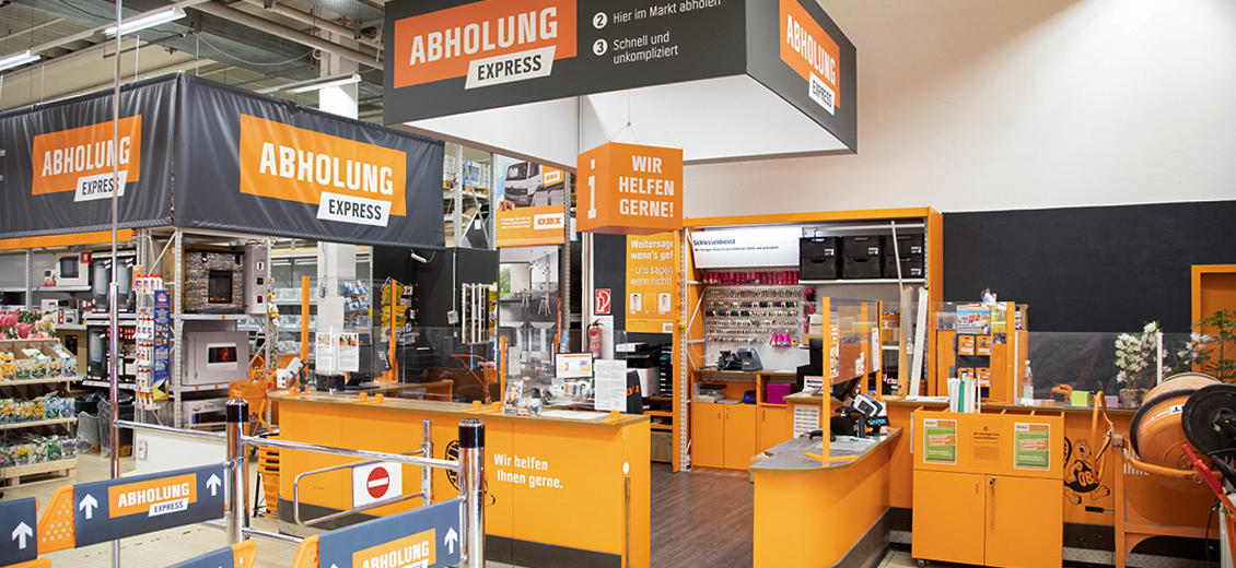 OBI Kasse Leipzig-Burghausen