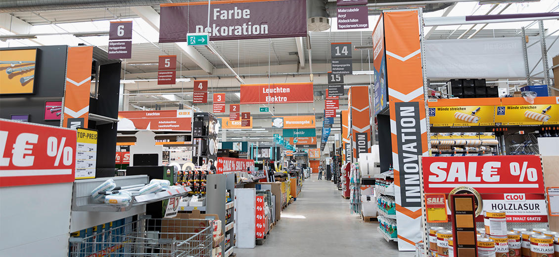 OBI Mittelgang Berlin-Siemensstadt