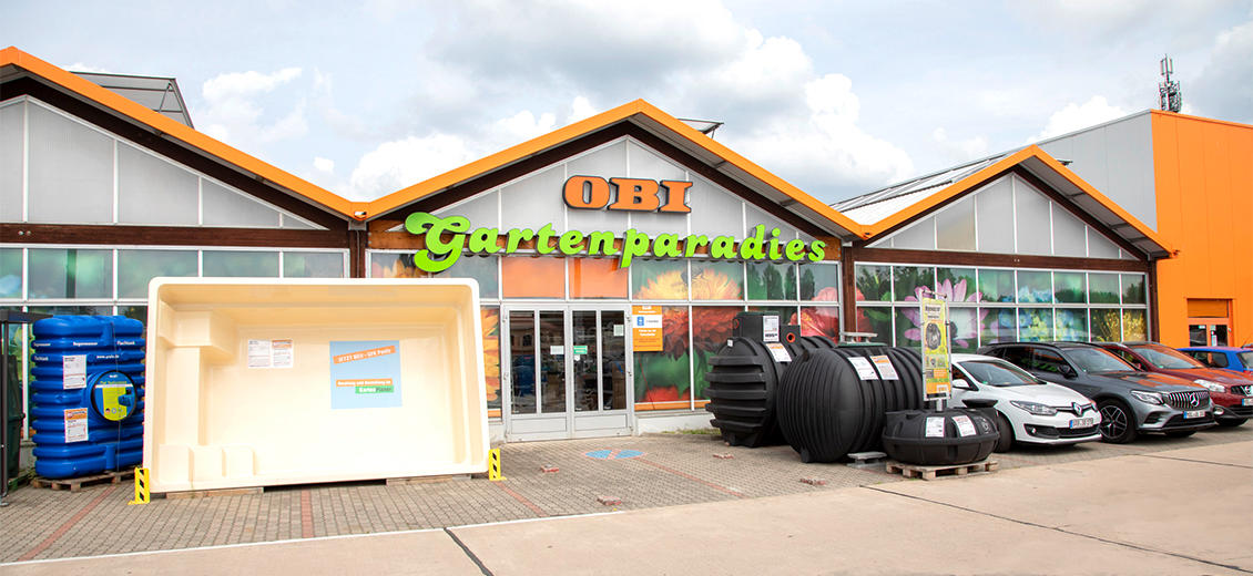 OBI Markt-Eingang Strausberg